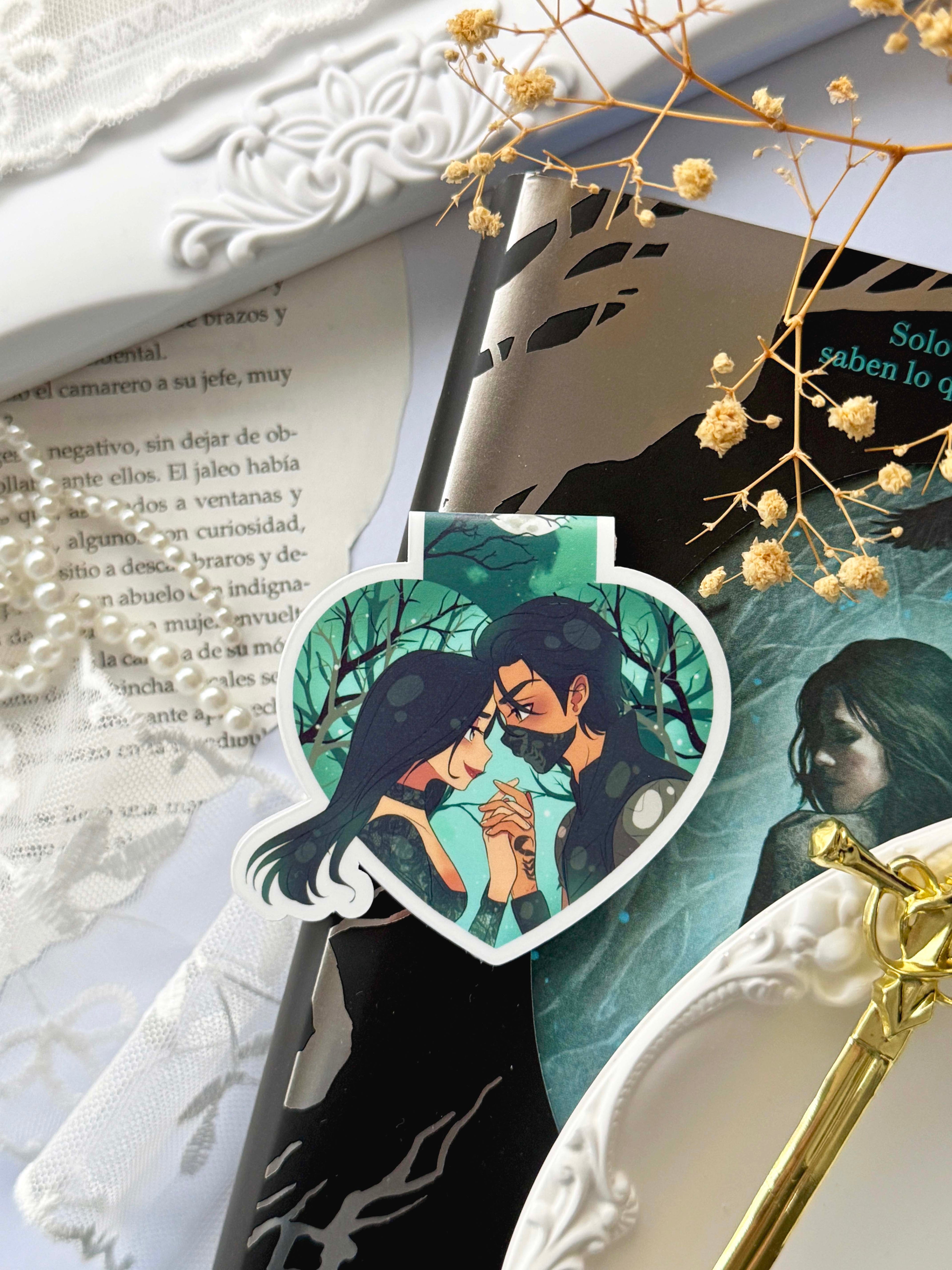 Anatema, Marcapáginas Literarios Edición Corazones.