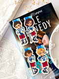 Marcapáginas Literarios Chibis,Off Campus.