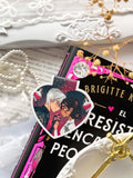El irresistible encanto de mi peor enemigo, Marcapáginas Literarios Edición Corazones.