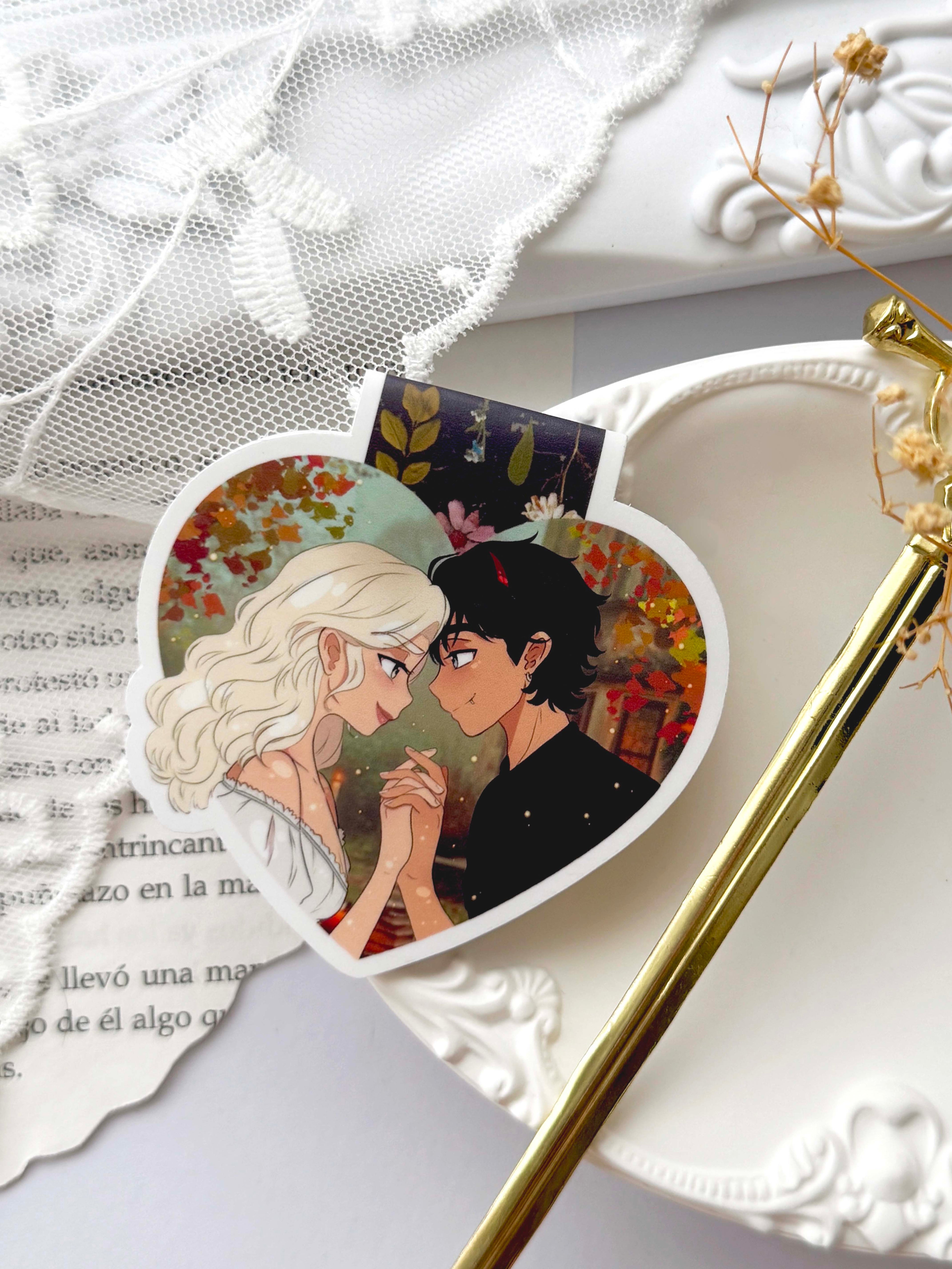Flor de Sangre,  Marcapágina Literario Edición Corazones.