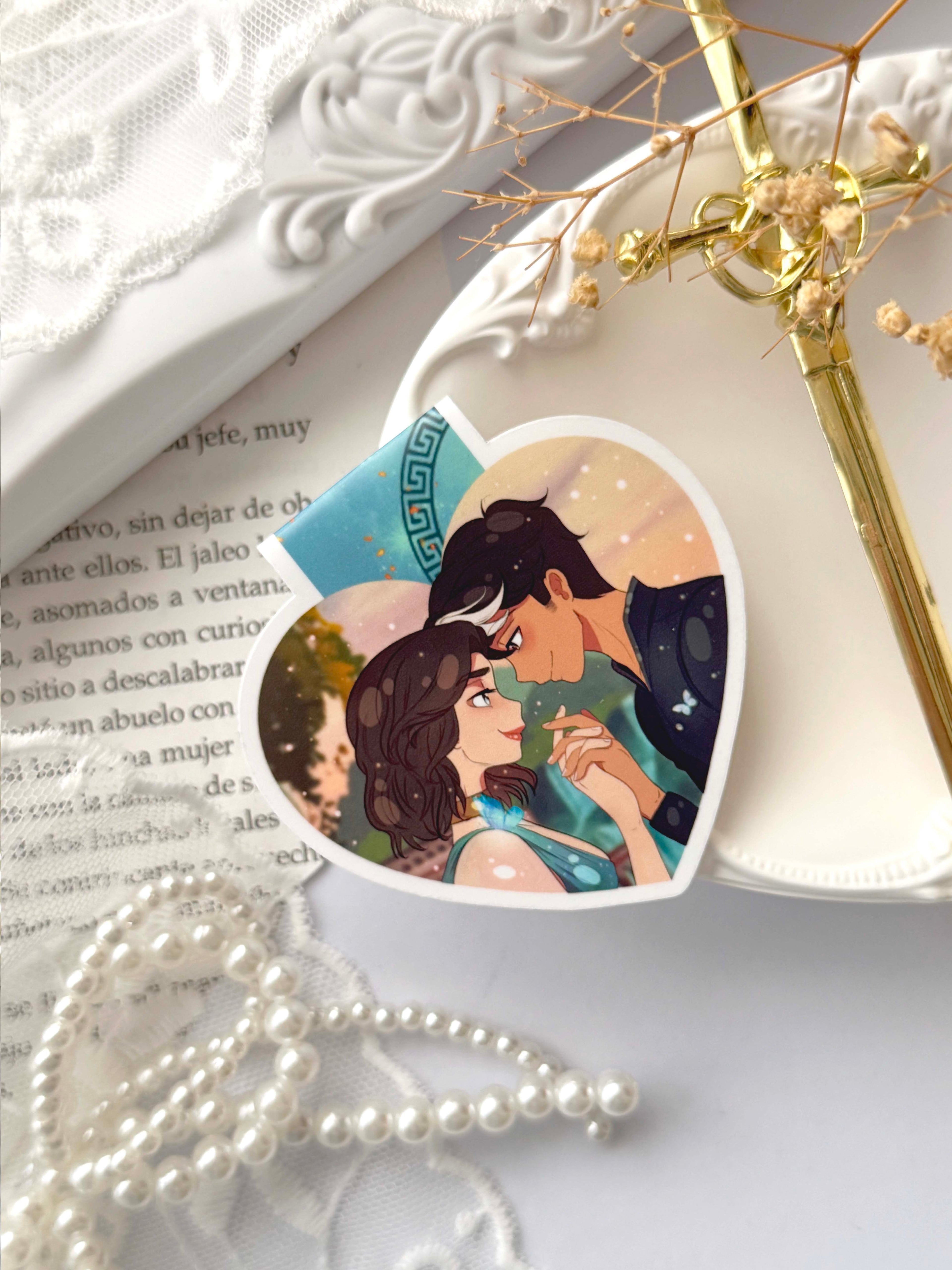 Los juegos de los Dioses, Marcapáginas Literarios Edición Corazones.