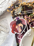 Nightshade, Literary Bookmarks Hearts Edition.