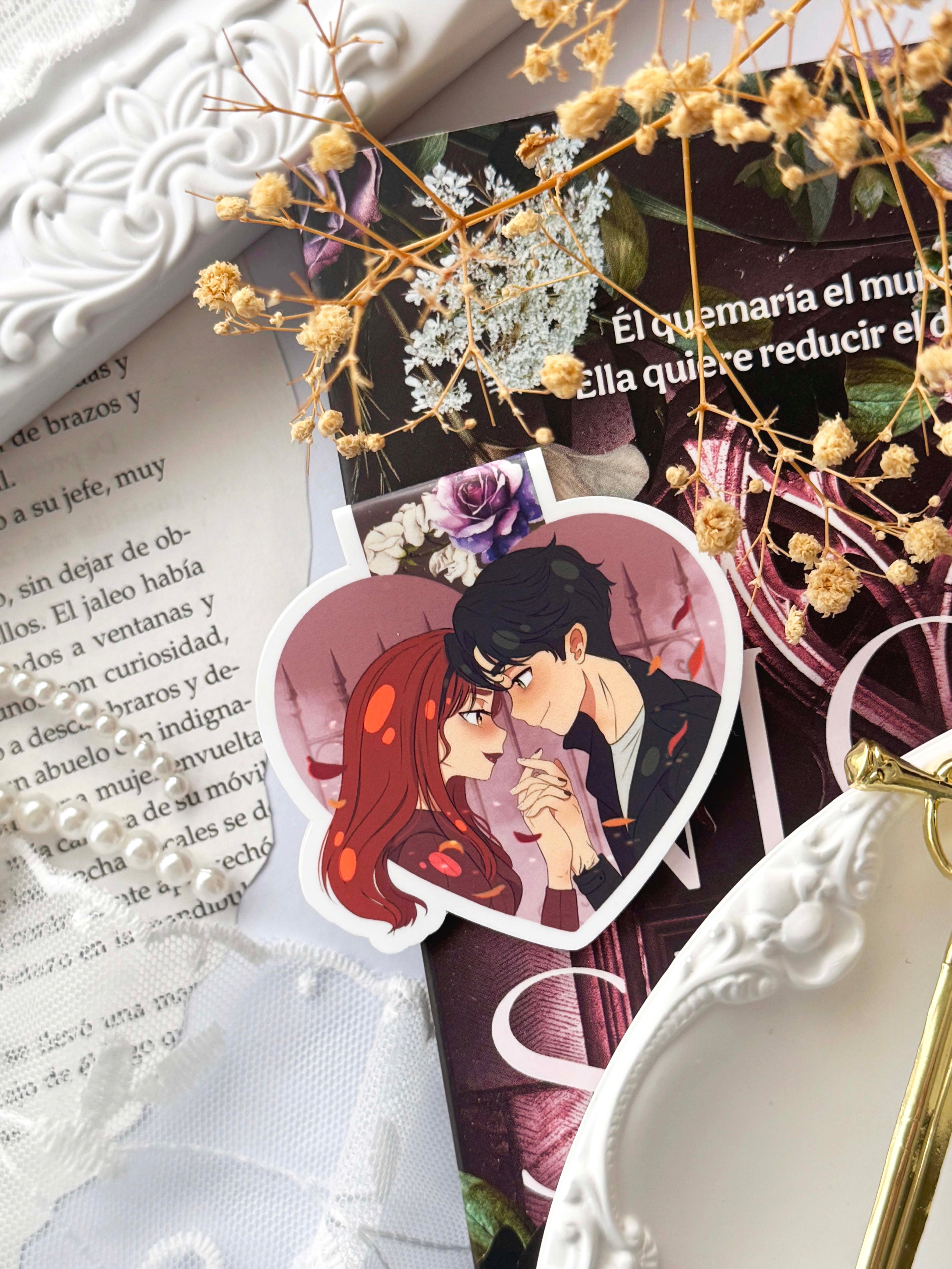Nightshade, Marcapáginas Literarios Edición Corazones.