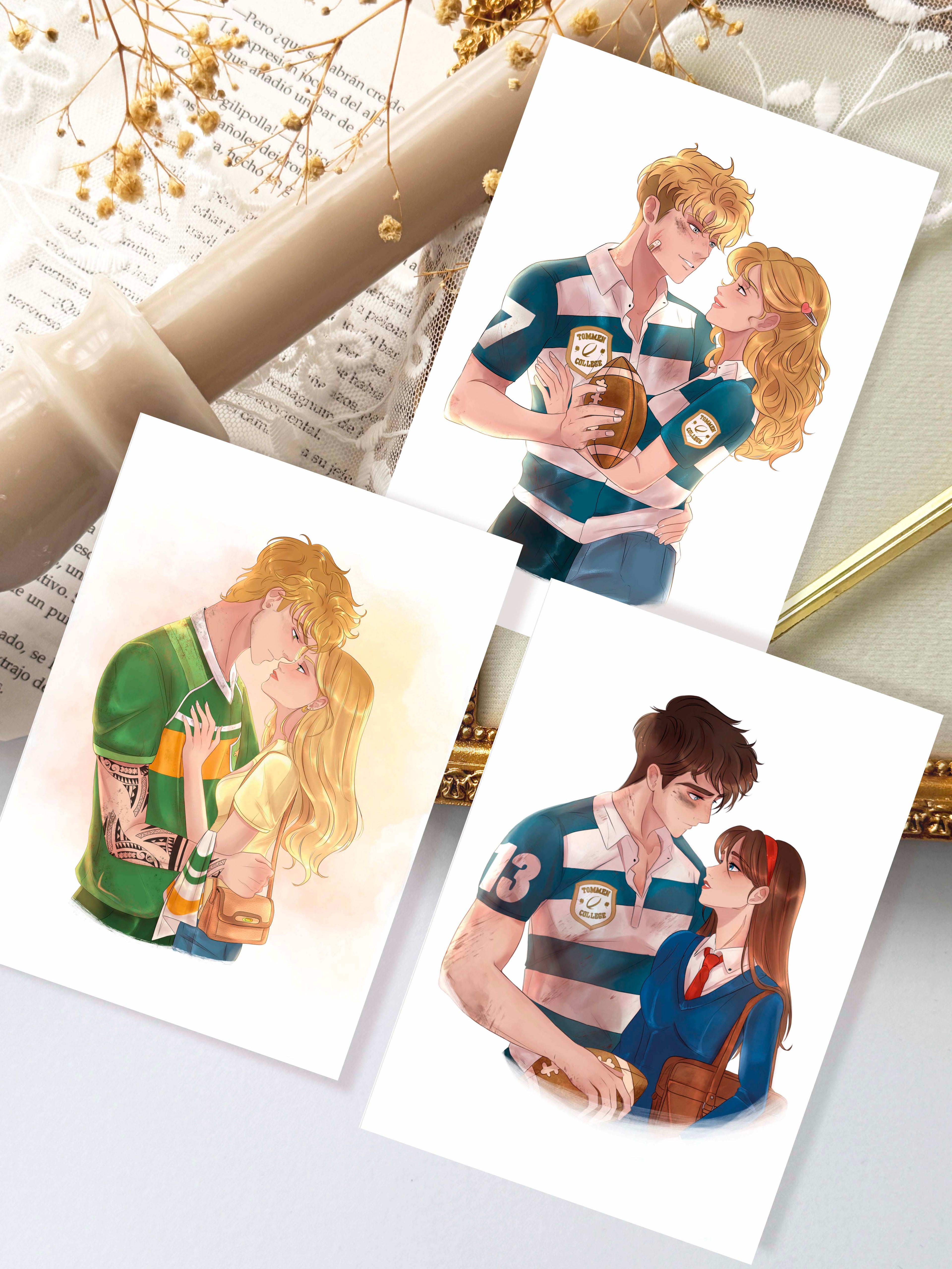 Láminas Los chicos de Tommen.