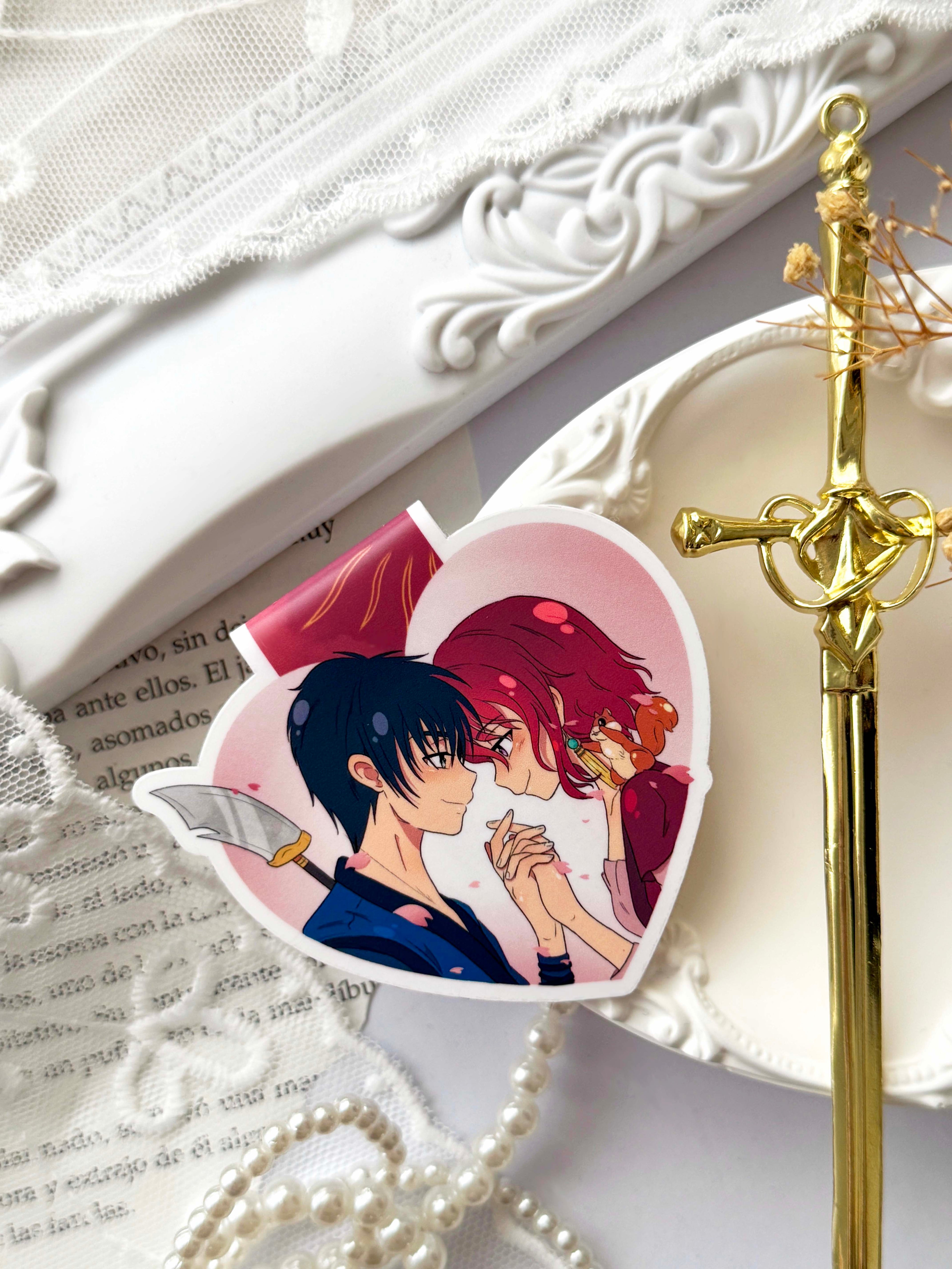 Yona Princesa del amanecer, Marcapáginas Edición Corazones.